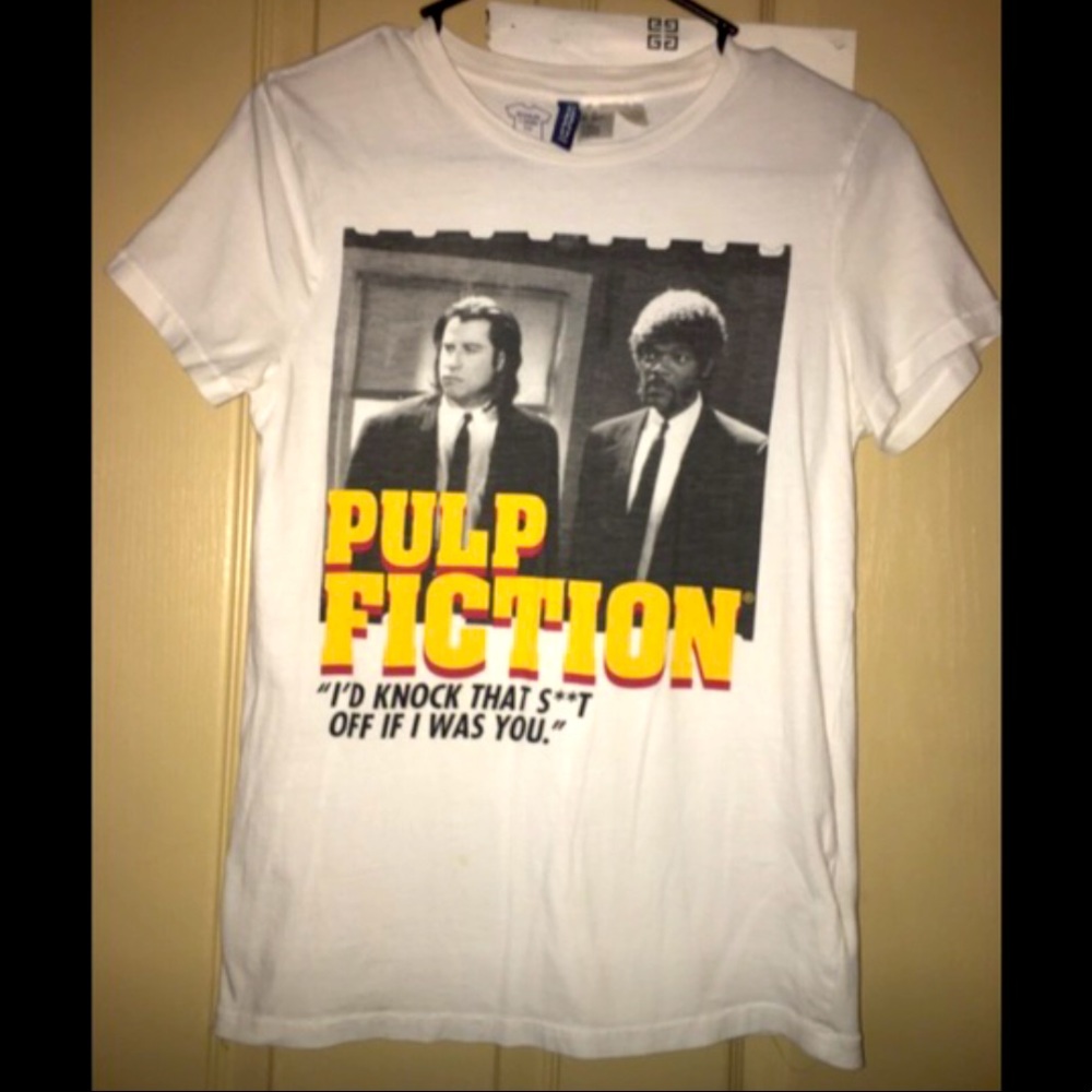 Pulp Fiction White Tee Shirt